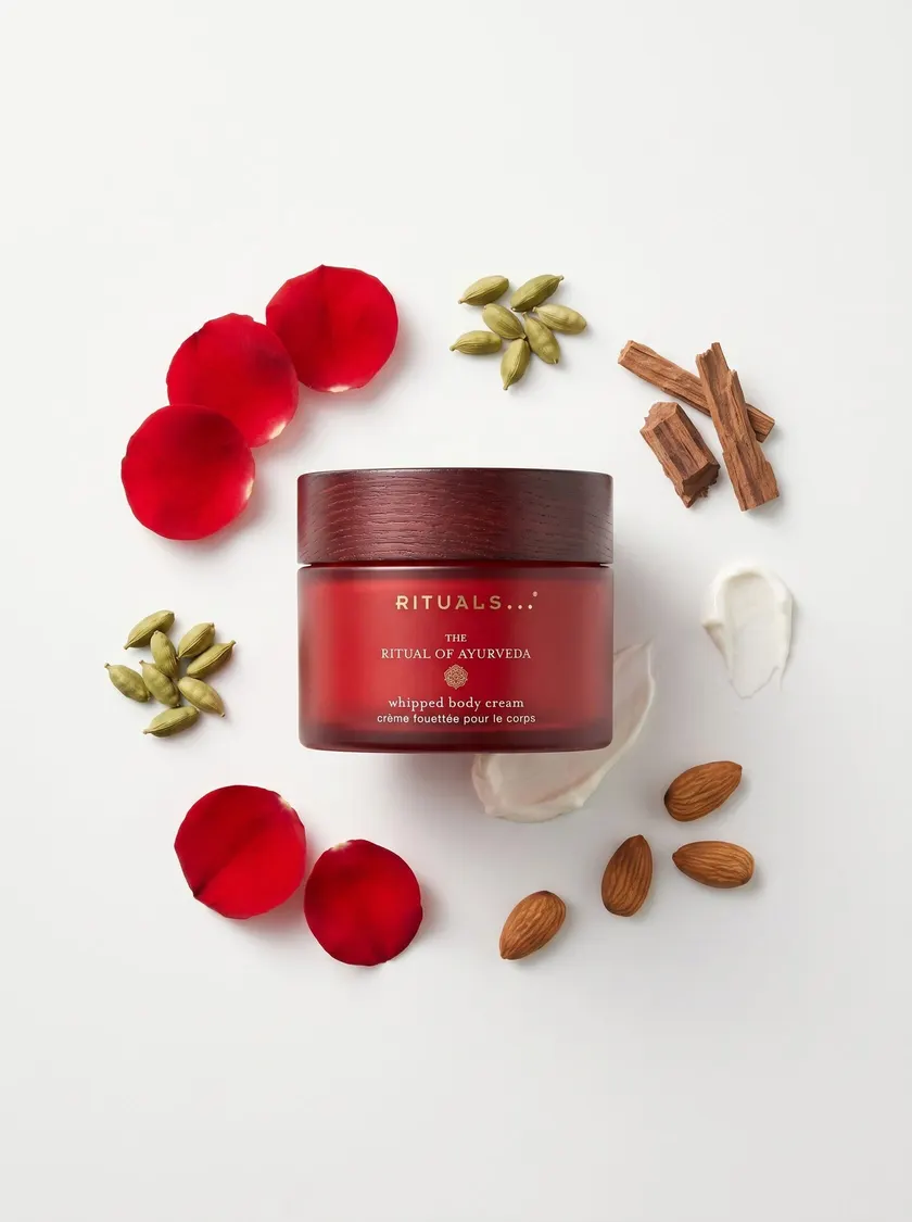 Крем для тела RITUALS "Ayurveda" с нежным ароматом индийской розы и маслом сладкого миндаля